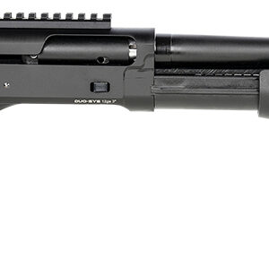 SDS Imports DSF12 Duo-Sys Force  12 Gauge Pump/Semi-Auto Hybrid 3" 5+1 19" Barrel, Black Steel Receiver, Synthetic Fixed Stock w/Pistol Grip Includes 3 Chokes