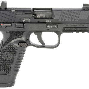 FN 66101010 502 Tactical 22 LR 10+1 15+1 4.60" Black Steel Threaded Barrel, Black Optic Ready/Serrated Slide & Polymer Frame w/Picatinny Rail, Black Textured Polymer Grip, Ambidextrous