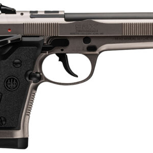 Beretta USA J92XRD21 92X Performance Defensive Full Size Frame 9mm Luger 15+1, 4.90" Black Barrel, Gray Nistan Optic Ready/Serrated Steel Slide & Frame w/Beavertail