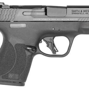 Smith & Wesson 13559 M&P Shield Plus Micro-Compact Frame 9mm Luger 10+1, 3.10" Black Armornite Stainless Steel Barrel & Optic Cut/Serrated Slide, Matte Black Polymer Frame, Tritium Night Sights