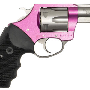 Charter Arms 53630 Chic Lady Pink Lady II Large, 38 Special 6 Shot, 2.20" Matte Stainless Steel Barrel & Cylinder, Pink Aluminum Frame,  w/Black Finger Grooved Rubber Grip, Exposed Hammer