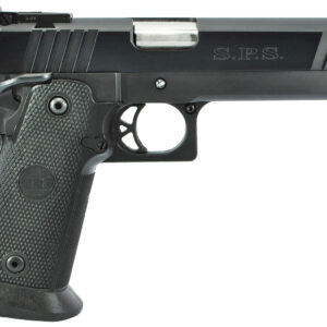 TriStar 85675 SPS Pantera 1911 9mm Luger 18+1, 5" Stainless Steel Barrel, Black Chrome Serrated Steel Slide, Black Steel Frame w/Beavertail, Black Polymer Grip