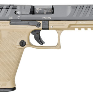 Walther Arms 2858410 PDP Optic Ready 9mm Luger 5" 18+1 Black Steel Slide Performance Duty Textured  Polymer Grip (Full Size)