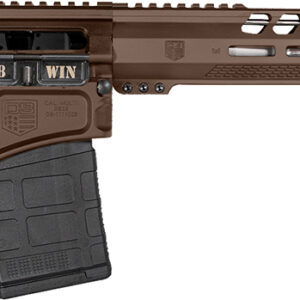 Diamondback DB1032C071 DB10  308 Win 18" 20+1 Midnight Bronze Adjustable Magpul CTR Stock Black Magpul MOE K2 Grip with Black Gold Lower 15" M-Lok