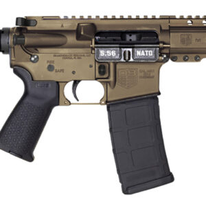 Diamondback DB1912K071 DB15 AR Pistol Carbine Length 5.56x45mm NATO 7" 30+1 Midnight Bronze Buffer Tube Stock