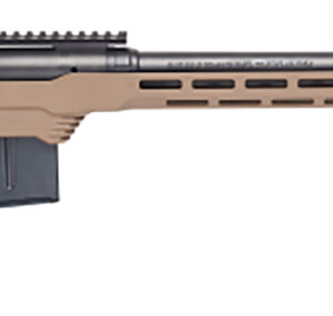 Savage Arms 57700 110 Precision 6.5 PRC 7+1 24", Matte Black Rec/Barrel, Flat Dark Earth Cerakote MDT LSS XL Chassis, Polymer Grip, Left Hand