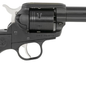 Ruger 2015 Wrangler  22 LR  3.75" Barrel 6 Shot Cylinder, Black Cerakote Aluminum Alloy, Synthetic Grip On A Birdshead Pattern Grip Frame, Transfer Bar Safety
