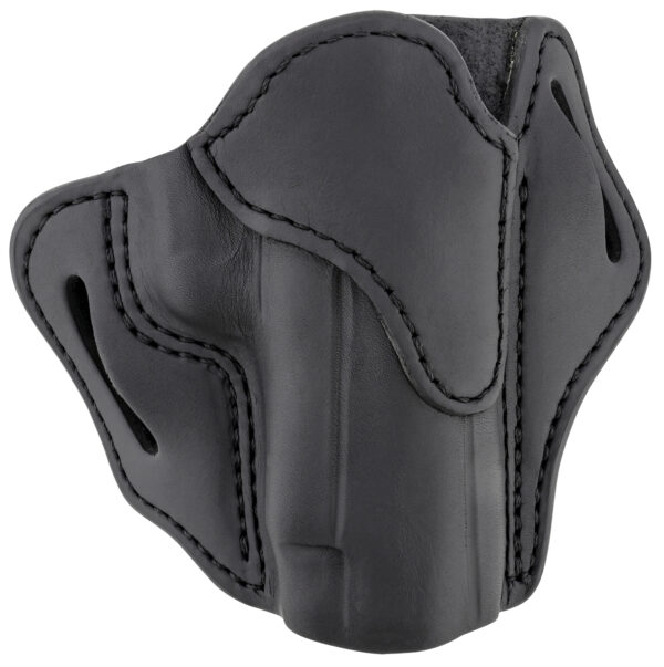 1791 Gunleather ORBH23SBLR BH2.3 Optic Ready OWB Size 2.3 Stealth Black Leather Belt Slide Compatible w/Glock 17/S&W M&P Shield Right Hand