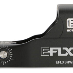 Eotech EFLX3RWBLK EFLX Mini Reflex Sight  Matte Black 1 x 3 MOA Red Dot