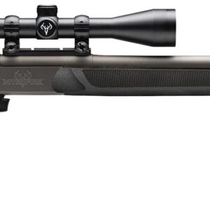 Traditions CR584110440 NitroFire w/Scope 50 Cal 209 Primer 26" Gray Cerakote Fluted & Tapered Barrel, Drilled & Tapped Receiver, Black Fixed Synthetic Stock, 3-9x40mm Duplex