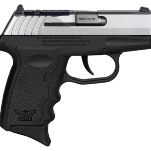 SCCY Industries CPX3TTBKRDRG3 CPX-3 RD Sub-Compact Frame 380 ACP 10+1, 2.96" Stainless Quadlock Barrel Stainless Steel Serrated Slide, Black Polymer Frame w/Finger Grooves, No Safety, Right Hand