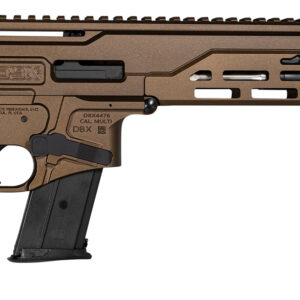 Diamondback DB1614L071 DBX CF 5.7x28mm 20+1 8" Threaded Barrel w/DBX Muzzle Device, Midnight Bronze Cerakote Finish, Hard Coat Anodized M-Lok Handguard, Mil-Spec Trigger, Black Magpul MOE K Grip
