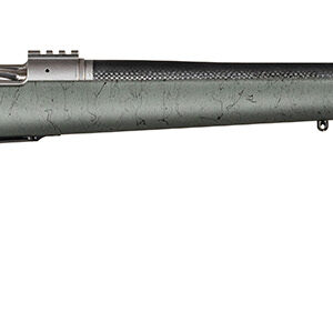 Christensen Arms CA10268315332 Summit TI Full Size 7mm Rem Mag 3+1, 26" Natural Titanium Steel Threaded Barrel, Natural Titanium Aluminum Receiver, Green w/Black Webbing Fixed Sporter Stock