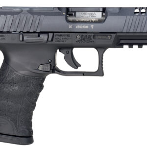 Walther Arms 5220300 WMP Optic Ready 22 WMR 15+1 4.50" Stainless Steel Barrel, Black Optic Ready/Serrated Slide, Black Polymer Frame w/Picatinny Rail, Black Polymer Grip, Ambidextrous