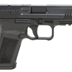 Canik HG5637N Mete SF Compact 9mm Luger 15+1 4.08" Black Steel Barrel, Black Nitride Optic Ready/Serrated Slide, Black Polymer Frame w/Beavertail & Picatinny Rail, Ambidextrous