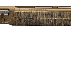 Browning A5 Wicked Wing Sweet Sixteen 16 Gauge 28in shotgun in Mossy Oak Bottomland camo with Burnt Bronze receiver