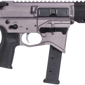 Maxim Defense MXM48174 CPS MD9 9mm Luger Caliber with 5.50" Barrel, Urban Grey Anodized Metal Finish, Black Maxim CQB Brace & Polymer Grip Right Hand