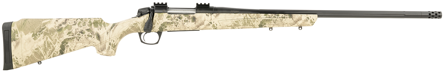CVA CR3990 Cascade XT Full Size 7mm Rem 3+1 24" Graphite Black Cerakote Steel Threaded Barrel, Realtree Hillside Adj w/Soft Touch Synthetic Stock