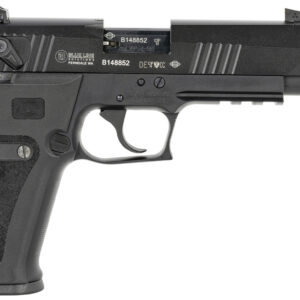 Mauser Rimfire 4010102 M20  22 LR 10+1 4.75" Black Steel Threaded Barrel, Black Serrated Slide, Black Aluminum Frame w/Picatinny Rail, Ambidextrous