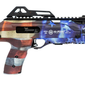 Hi-Point 4595TSFLG 4595TS Carbine 45 ACP 17.50" 9+1, American Flag, Skeletonized Stock, Adjustable Sights