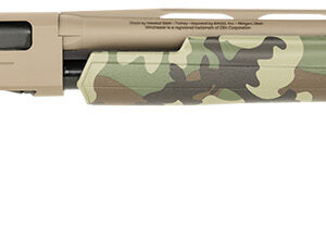 Camouflage shotgun with tactical design
