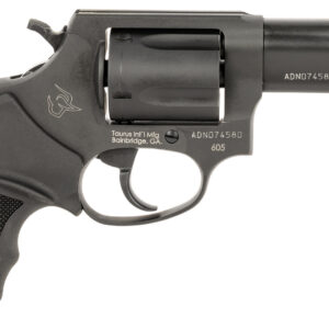 Taurus 2605P31 605 T.O.R.O. Small Frame 357 Mag/38 Special +P 5rd 3" Matte Black Stainless Steel Barrel, Cylinder & Frame, Extended Ejector Rod, Black Rubber Grip, Transfer Bar Safety, Optics Ready