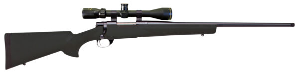 Howa HGP2270B M1500 Hogue 270 Win 5+1 22" Barrel, Blued Steel Receiver, Black Hogue OverMolded Synthetic Stock Includes Nikko Stirling GamePro 4-12x40mm Scope