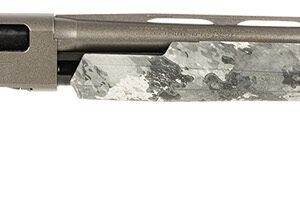 Camouflage shotgun with smooth bore barrel