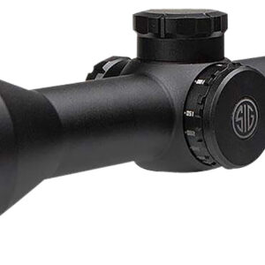 Sig Sauer Electro-Optics SOW63114 Whiskey6  Black 3-18x 44mm 30mm Tube Quadplex Reticle Features Locking Turrets