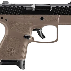 Beretta USA JAXN9258A1 APX A1 Carry Micro-Compact Frame 9mm Luger 8+1, 3" Blued Steel Barrel, Black Serrated Steel Slide, Flat Dark Earth Polymer Frame & Grip