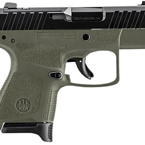 Beretta USA JAXN9278A1 APX A1 Carry Micro-Compact Frame 9mm Luger 8+1, 3" Blued Steel Barrel, Black Serrated Steel Slide, OD Green Polymer Frame & Grip