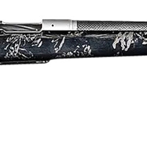 Christensen Arms 8010632800 Ridgeline FFT TI 7mm PRC 3+1 22" Carbon Fiber Threaded Barrel, Stainless Titanium Rec, Black with Gray Accents Stock