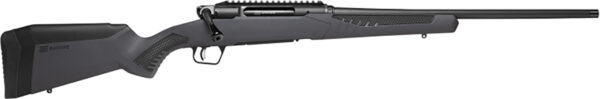 Savage Arms 57909 Impulse Driven Hunter 30-06 Springfield 4+1 18" Threaded, Matte Black Barrel/Rec, Gray Stock with Black Rubber Cheek Piece and Grips, Straight Pull Bolt