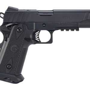 EAA 395040 Witness2311  45 ACP 11+1 5" Black Barrel, Black Serrated Slide & Polymer Frame w/Picatinny Rail & Beavertail Black Checkered Polymer Grips