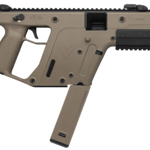 Kriss USA KV90PFD30 Vector SDP Enhanced G2 9mm Luger 40+1 6.50" Black Nitride Threaded Barrel, Flat Dark Earth Picatinny Rail Top & Bottom, MK5M Modular Rail