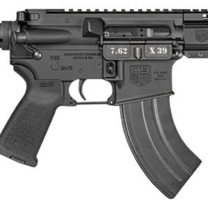 Diamondback DB1912O001 DB15 7.62x39mm 28+1 7", Black, Carbon Lower, 6" M-LOK Handguard, Padded Buffer Tube, Magpul Grip