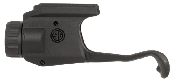 Black gun laser sight attachment