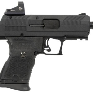 Hi-Point YC9RDCT YC9 w/Red Dot 9mm Luger 10+1 4.12" Black Steel Threaded Barrel, Black YC9 Styled/Serrated Slide, Black Polymer Frame w/Picatinny Rail,  Black Plastic Grips, Crimson Trace Red Dot