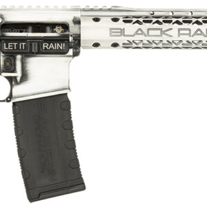 Black Rain Ordnance BROFUSIONWB Spec15 Fusion 5.56x45mm NATO 30+1 16", White Battleworn, 12" M-LOK, MFT EPG16 Grip/Minimalist Stock