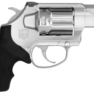 Diamondback DB0700S701 S.D.R.  357 Mag 6rd 2" Polished Stainless Steel Target Crown Barrel, Polished Stainless Steel Cylinder, Stainless Steel Frame, Black Rubber Grip