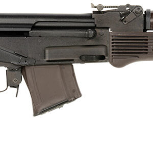 Arsenal SAM7SF-84EPM SAM7SF 84E 7.62x39mm 10+1 16.33" Black Steel Threaded Barrel, Black Forged & Milled Aluminum Receiver, Black Synthetic Folding Right Side Stock, Plum Polymer Grip