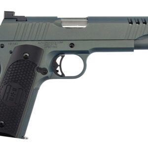 Auto-Ordnance 1911TCAC7 1911  45 ACP 7+1 5" Stainless Steel Barrel, Serrated Stainless Steel Slide, Northern Lights Cerakote Steel Frame w/Beavertail, Armor Black Cerakote Engraved Aluminum Grip
