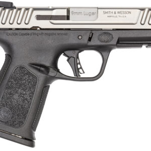 Smith & Wesson 13931 SD9 2.0 Compact Frame 9mm Luger 16+1, 4" Stainless Steel Barrel, Satin Stainless Steel Serrated Slide, Black Polymer Frame w/Picatinny Rail, Black Textured Polymer Grip
