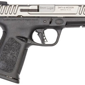 Smith & Wesson 13935 SD9 2.0  Compact Frame 9mm Luger 10+1, 4" Stainless Steel Barrel, Satin Stainless Steel Serrated Slide, Black Polymer Frame w/Picatinny Rail, Black Textured Polymer Grip