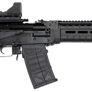JTS Shotgun M12AKT2.1 M12AK T1 12 Gauge Semi-Auto 5+1 (2.75") 3" 18.70" Chrome-Lined Barrel, Black, M-Lok Handgaurd, Fixed Stock, Adj. Gas Block, 3 Chokes, Includes Red Dot