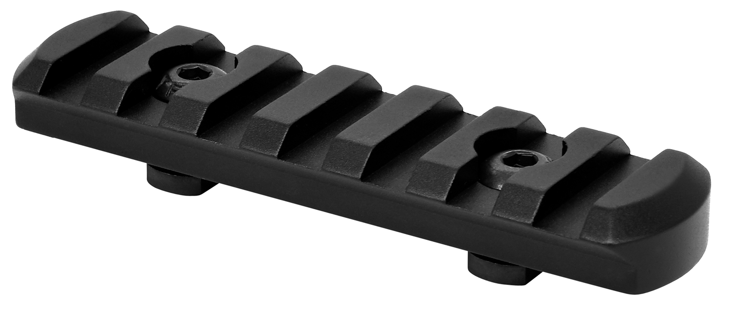 Black Picatinny rail accessory mount