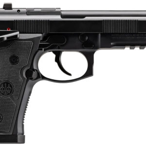 Beretta USA J92XFMSDA15 92GTS  9mm Luger 15+1 4.70" Black Inox Steel Barrel, Black Cerakote Optic Ready/Serrated Steel Slide + Aluminum Frame w/Beavertail & Picatinny Rail, Ambidextrous