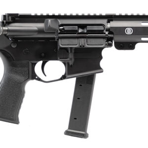 Bersa BAR9GL8BSC AR9  9mm Luger 27+1 8" Barrel, KAW Valley XL Compensator, Hard Coat Anodized Metal Finish, M-Lok Handguard, Magpul MOE+ Grip, Manual Safety