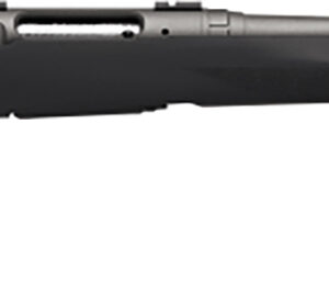 Savage Arms 58266 110 Trail Hunter Lite Full Size 223 Rem 4+1 20"  Fluted/Threaded Barrel, Drilled & Tapped Steel Receiver, Black Fixed Synthetic Stock