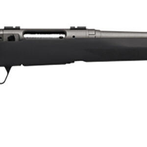 Savage Arms 58267 110 Trail Hunter Lite Full Size 243 Win 4+1 20"  Fluted/Threaded Barrel, Drilled & Tapped Steel Receiver, Black Fixed Synthetic Stock